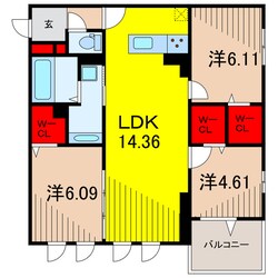 Marshallの物件間取画像